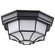 LED Spider Cage Fixture; Black Finish with Frosted Glass (81|62/1400)