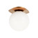 Razz Aged Gold Brass Ceiling Mount (3605|X15711AGOP)