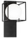 Squircle Wall Sconce (3605|S03801BK)