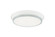 Jaxx White + Chrome Ceiling Mount (3605|M11202WHCH)