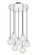 Ridge Pendants (3605|C84007CHCL)