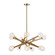 Matchstix Aged Gold Brass Pendant (3605|C64614AGCL)