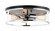 Clarke Flush Mounts (3605|M15503BKCH)