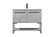 40 inch Single bathroom vanity in concrete grey (758|VF42540MCG)