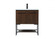 30 inch Single bathroom vanity in walnut (758|VF42530MWT)