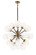 Soleil Aged Gold Brass Chandelier (3605|C62818AGOP)
