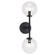 Novo Wall Sconce (3605|W81702BKCL)