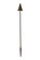 Outdoor Cast Brass torch path light D:8'' H:61'' (758|P806)