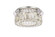 Monroe 12 inch LED Single flush mount in chrome (758|3503F12C)