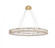 Monroe 36 inch LED oval Single pendant in gold (758|3503D36G)