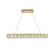 Valetta 36 inch LED linear pendant in gold (758|3501D36G)