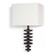 Regina Andrew Fishbone Sconce (Ebony) (5533|15-1051EB)