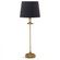 Regina Andrew Clove Stem Buffet Table Lamp With Black Shade (5533|13-1172)