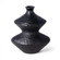 Regina Andrew Poe Metal Vase (Black) (5533|20-1444BLK)
