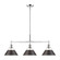 Yep by Golden Lighting Orwell 3-light Island Light in Chrome and Rubbed Bronze shade (36|3306-LP CH-RBZ)