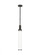 Phobos 2 Light Small Pendant (7355|700TDPHB224BZ-LED927)