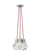 Modern Kira dimmable LED Ceiling Pendant Light in a Satin Nickel/Silver Colored finish (7355|700TDKIRAP3RS-LED930)