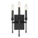 3 Light Wall Sconce (36|3509-WSC BLK)