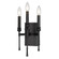 Golden Lighting Landon 3-light Wall Sconce in Matte Black (36|3509-WSC BLK)
