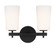 Colton 2 Light Black Sconce (205|COL-102-BK)