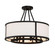 Bryant 18'' Black Forged Semi Flush Mount (205|BRY-8004-BF_CEILING)