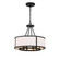 Bryant 18'' Black Forged Chandelier (205|BRY-8004-BF)