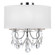 Othello 14'' Polished Chrome Semi Flush Mount (205|6623-CH-CL-MWP_CEILING)