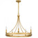 Aspyn 5-Light Light Gold Chandelier (26|APN5026LG)