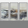 Uttermost Graphite Horizon Framed Prints Set/3 (85|41444)