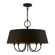 5 Light Black Pendant Chandelier (108|51355-04)