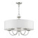 5 Light Brushed Nickel Pendant Chandelier (108|42985-91)