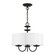 3 Light Black Pendant Chandelier (108|42983-04)