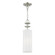 1 Light Brushed Nickel Mini Pendant (108|42981-91)