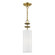 1 Light Antique Brass Mini Pendant (108|42981-01)