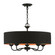 5 Light Black Pendant Chandelier (108|41865-04)