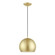 1 Light Soft Gold Pendant (108|41181-33)