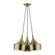 3 Light Antique Brass Cluster Pendant (108|40993-01)