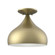 1 Light Antique Brass Semi-Flush Mount (108|40980-01)