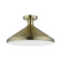 1 Light Antique Brass Semi-Flush Mount (108|40950-01)