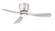 Klinch 44 inch Indoor/Outdoor Ceiling Fan with LED Light Kit - Brushed Nickel (90|FPS7681BN)