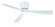 Klinch 52 inch Indoor/Outdoor Ceiling Fan with LED Light Kit - Matte White (90|FPS7679MW)