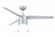 PC/DC 52 inch Indoor/Outdoor Ceiling Fan with LED Light Kit - Silver (90|FPD7619SLW)