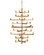Andre Large Brass Chandelier (92|9000-0919)