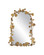 Vinna Arch Brass Leaves Mirror (92|1000-0115)