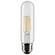 5.5 Watt T10 LED Filament; Clear; Medium base; 90 CRI; 5000K; 120 Volt (27|S21347)
