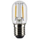 3 Watt T6.5 LED; Clear; Intermediate base; 90 CRI; 3000K (27|S21343)