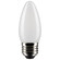 3 Watt B11 LED; Frost; Medium base; 90 CRI; 2700K; 120 Volt (27|S21283)