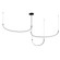 Talis 70-in Black LED Multi Pendant (461|MP89370-BK)