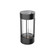 Suara 10-in Black Dimmable LED Exterior Portable Lamp (461|EL17610-BK)