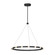 Rezz 28-in Black LED Pendant (461|PD63428-BK)